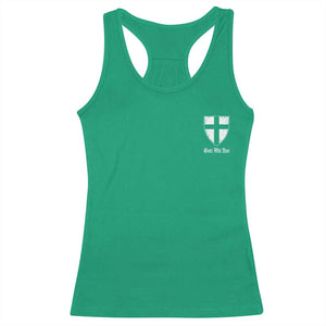Teutonic Order Flag Cross Gott Mit Uns Racerback Tank Top Knight Insignia Arms Shield TS11 Irish Green Print Your Wear