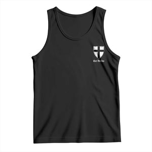 Teutonic Order Flag Cross Gott Mit Uns Tank Top Knight Insignia Arms Shield TS11 Black Print Your Wear