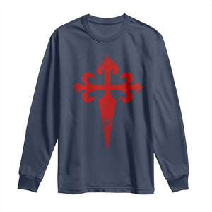 Vintage Cross of St James Order of Santiago Long Sleeve Shirt