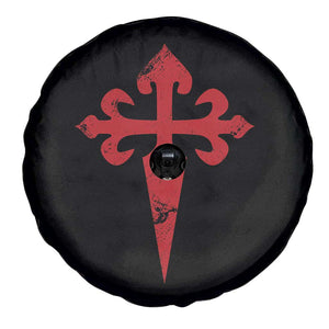 Vintage Cross of St James Order of Santiago Spare Tire Cover