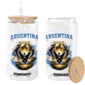 Argentina Champions 2026 Glass Can Proud Argentinian Football Fan