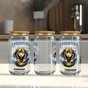 Argentina Champions 2026 Glass Can Proud Argentinian Football Fan