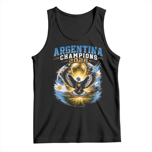 Argentina Champions 2026 Tank Top Proud Argentinian Football Fan
