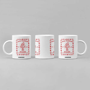 Bar Harbor Maine Lobster Acadia National Park 1763 Coffee Mug