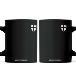 Teutonic Order Flag Cross Knight Insignia Arms Shield Coffee Mug