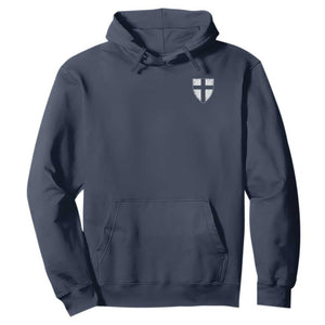 Teutonic Order Flag Cross Knight Insignia Arms Shield Hoodie TS11 Navy Print Your Wear