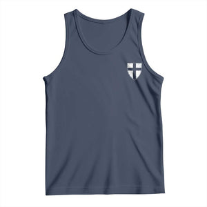 Teutonic Order Flag Cross Knight Insignia Arms Shield Tank Top TS11 Navy Print Your Wear