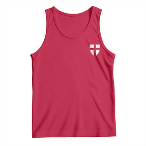 Teutonic Order Flag Cross Knight Insignia Arms Shield Tank Top TS11 Red Print Your Wear