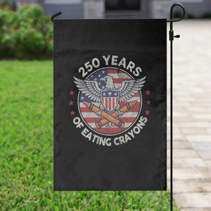 Marine Veteran 250 Years Of Eating Crayons Garden Flag American Flag TS11 Print Your Wear