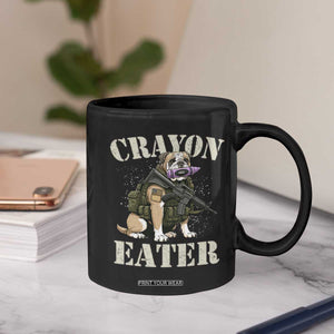 Funny Crayon Eater Coffee Mug Military Corps Proud Marine Soldier TS11 Print Your Wear