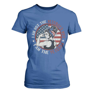 I Am Not The Veterans Wife I Am The Veteran T Shirt For Women Female Veteran TS11 Royal Blue Print Your Wear