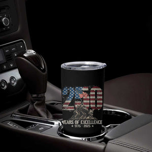 250 Years Of Excellence Tumbler Cup 250th US Military Birthday Iwo Jima TS11 Print Your Wear