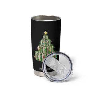 Book Christmas Tree Book Lover Teacher Librarian Tumbler Cup TS11 Print Your Wear