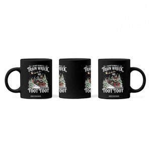 I'm Not Always A Train Wreck Just Kidding Toot Toot Christmas Coffee Mug North Pole Train TS11 Print Your Wear