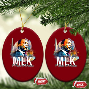 MLK I Have A Dream Ceramic Ornament Martin Luther King Portrait Black History Month TS11 Print Your Wear