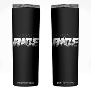 Snowmobile Ride Motor Sled Racing Winter Mountain Sports Fan Skinny Tumbler TS11 Black Print Your Wear