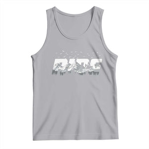 Snowmobile Ride Motor Sled Racing Winter Mountain Sports Fan Tank Top TS11 Athletic Heather Print Your Wear