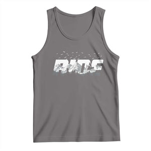 Snowmobile Ride Motor Sled Racing Winter Mountain Sports Fan Tank Top TS11 Deep Heather Print Your Wear