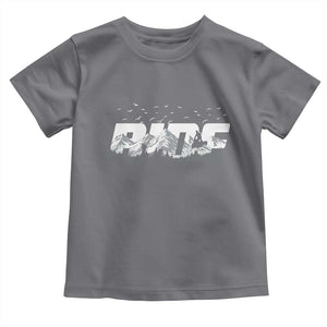 Snowmobile Ride Motor Sled Racing Winter Mountain Sports Fan Toddler T Shirt TS11 Charcoal Print Your Wear