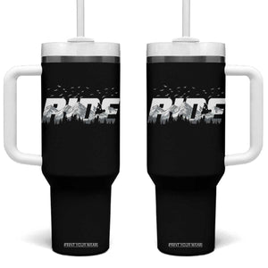 Snowmobile Ride Motor Sled Racing Winter Mountain Sports Fan Tumbler With Handle TS11 One Size: 40 oz Black Print Your Wear