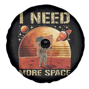 Funny Trump Mars 2025 Spare Tire Cover I Need More Space American Flag Astronauts Space TS11 Print Your Wear