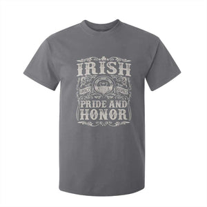 Irish Pride And Honor T Shirt For Kid Vintage Claddagh Ring Celtic Knot TS11 Charcoal Print Your Wear