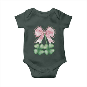 Not Lucky Just Blessed Baby Onesie Blessed Christian Shamrocks St Patricks Day Coquette TS11 Print Your Wear