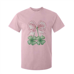Not Lucky Just Blessed T Shirt For Kid Blessed Christian Shamrocks St Patricks Day Coquette TS11 Light Pink Print Your Wear