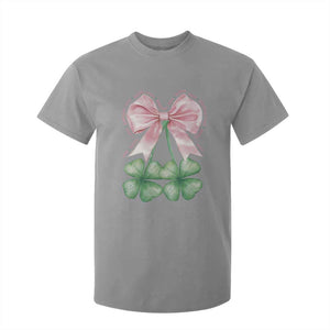 Not Lucky Just Blessed T Shirt For Kid Blessed Christian Shamrocks St Patricks Day Coquette TS11 Sport Gray Print Your Wear