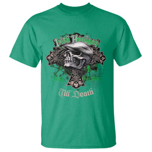 Funny Irish Pride T Shirt Irish Hooligan Stay True Till Death Flat Cap Skull TS11 Irish Green Print Your Wear