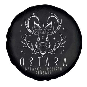 Ostara Pagan Eostre Easter Day Spare Tire Cover Balance Rebirth Renewal Bunny TS11 Print Your Wear