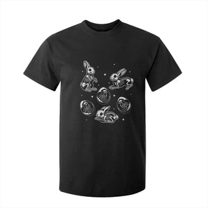 Funny Easter Day Spooky Bunny Chicks Skeleton T Shirt For Kid TS11 Black Print Your Wear