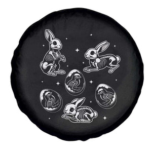 Funny Easter Day Spooky Bunny Chicks Skeleton Spare Tire Cover TS11 Print Your Wear