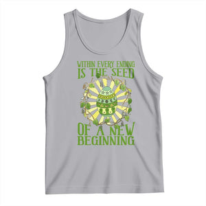 Within Every Ending Is The Seed Of A New Beginning Tank Top Ostara Pagan Eostre Easter Day TS11 Athletic Heather Print Your Wear