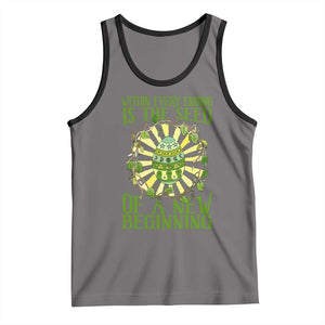 Within Every Ending Is The Seed Of A New Beginning Tank Top Ostara Pagan Eostre Easter Day TS11 Deep Heather Black Print Your Wear