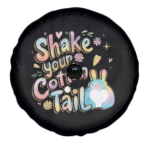 Funny Easter Day Retro Bunny Shake Your Cotton Tail Spare Tire Cover TS11 Print Your Wear
