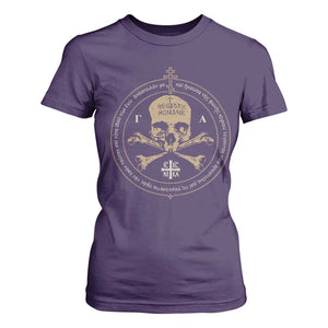 Eastern Orthodox Cross Skull IC XC Nika Jesus Church T Shirt For Women TS11 Purple Print Your Wear