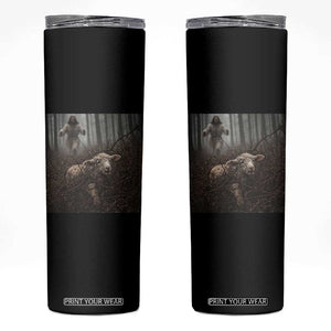 Christian Biblical Parable Of Lost Sheep Scene Skinny Tumbler Funny Photo TS11 Black Print Your Wear