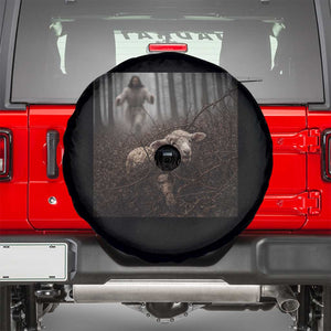 Christian Biblical Parable Of Lost Sheep Scene Spare Tire Cover Funny Photo TS11 Black Print Your Wear