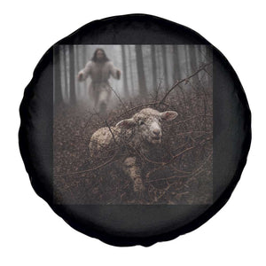 Christian Biblical Parable Of Lost Sheep Scene Spare Tire Cover Funny Photo TS11 Print Your Wear
