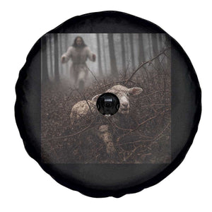Christian Biblical Parable Of Lost Sheep Scene Spare Tire Cover Funny Photo TS11 Print Your Wear