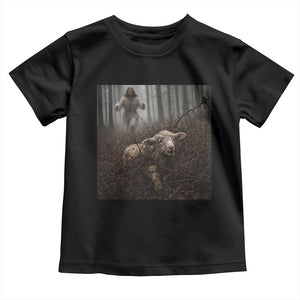 Christian Biblical Parable Of Lost Sheep Scene Toddler T Shirt Funny Photo TS11 Black Print Your Wear