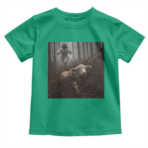Christian Biblical Parable Of Lost Sheep Scene Toddler T Shirt Funny Photo TS11 Irish Green Print Your Wear