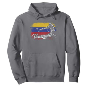 Venezuela Baseball Batter Venezuelan Sport Fan Hoodie TS11 Charcoal Print Your Wear
