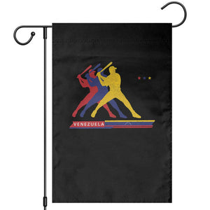 Baseball Venezuela Sport Fan Venezuelan Flag Batter Player Garden Flag TS11 Black Print Your Wear