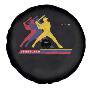 Baseball Venezuela Sport Fan Venezuelan Flag Batter Player Spare Tire Cover TS11 Print Your Wear