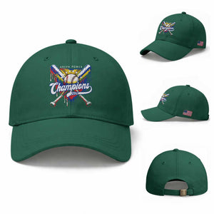 Venezuela Champions 2026 Baseball Cap Baseball Lover Home Plate Drip TS11 Baseball Cap Universal Fit Irish Green Print Your Wear