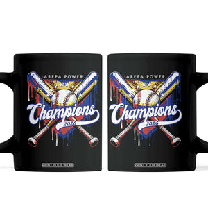 Venezuela Champions 2026 Coffee Mug Baseball Lover Home Plate Drip TS11 Black Print Your Wear