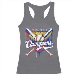 Venezuela Champions 2026 Racerback Tank Top Baseball Lover Home Plate Drip TS11 Charcoal Print Your Wear
