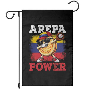 Funny Arepa Power Venezuela Baseball Lover Garden Flag Cute Dabbing Arepa TS11 Black Print Your Wear